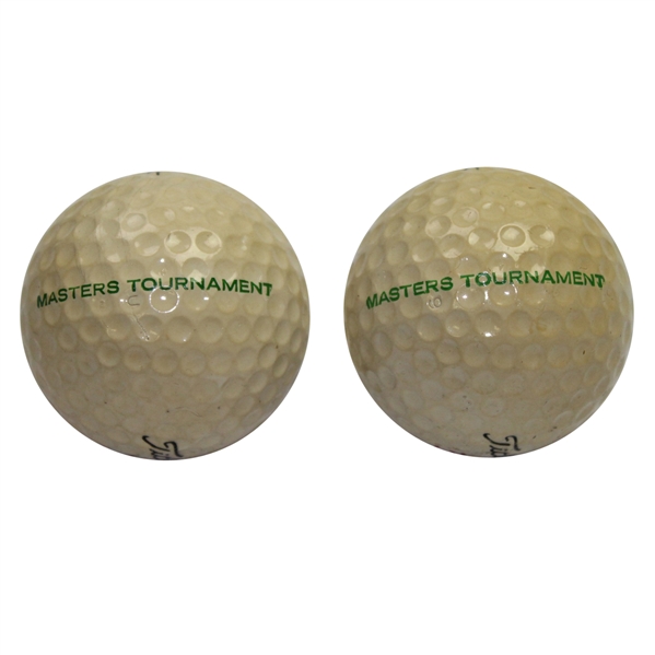Actual Titleist Golf Balls from 1977/78 A.N.G.C. Video with Masters Tournament Stamped On Ball