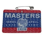 1976 Masters Tournament Series Badge #14134 - Ray Floyd Winner