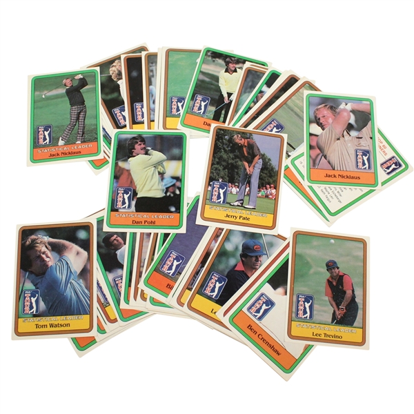 1981 Donruss PGA Tour Golf Cards - Full Set Including Nicklaus