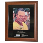 Signed Billy Casper Upper Deck The Champions Lounge Display - Framed JSA ALOA