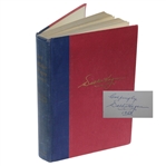 Walter Hagen Signed 1956 The Walter Hagen Story - First Printing JSA ALOA