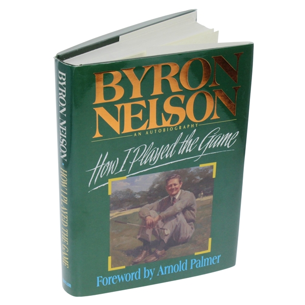 Byron Nelson Signed How I Played the Game Book JSA ALOA