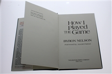 Byron Nelson Signed 'How I Played the Game' Book JSA ALOA