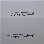Vol 1 & Vol 2 of 'The Confidential Guide to Golf Courses' Signed by Tom Doak JSA ALOA