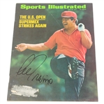 Lee Trevino Signed Sports Illustrated Supermex Strikes Again 6/28/1971 JSA #P36694
