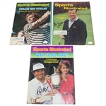 Fuzzy Zoeller, Ray Floyd, & Gene Littler Signed Sports Illustrated Magazines JSA Certs