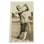 1926 Miss Molly Gourlay Lambert & Butler Rookie Golf Card #38 - England