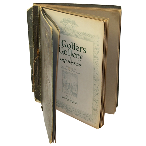 A Golfers Gallery by Old Masters Introduced by Bernard Darwin