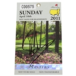 Charl Schwartzel Signed 2011 Masters Series Badge #C00575 JSA ALOA