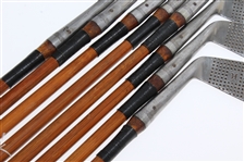 S.E. Clarke Stainless Steel Mashie Set of Irons 2-9 - Roth Collection