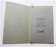 Arnold Palmer Memorial Funeral Service Program