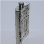 Augusta National Golf Club English Pewter Golf Flask - Good Condition