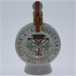 1972 Cherry Hills Golden 50th Anniversary Commemorative Decanter