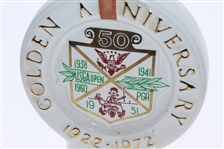 1972 Cherry Hills Golden 50th Anniversary Commemorative Decanter