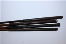 Four Classic Hickory Golf Clubs
