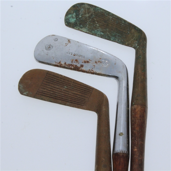 Three Classic Hickory Putters