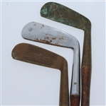 Three Classic Hickory Putters