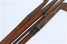 Four Classic Hickory Golf Clubs