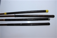 Four Classic Hickory Golf Clubs