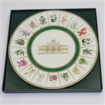 Masters Tournament Pickard Beautification Committee Plate - With Original Box