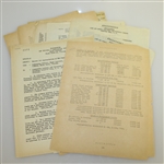 Ben Hogan's Personal Assorted Official Military Documents - Unique