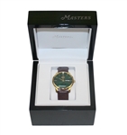Masters Exquisite Leather Band High End Watch