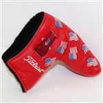 Scotty Cameron Ltd Ed 2002 Dancing American Flag Red Headcover