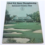 1981, 1982, & 1983 US Open Programs - Watson, Nelson, & Graham Wins
