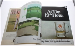 1967 US Open at Baltusrol Program - Nicklaus Win
