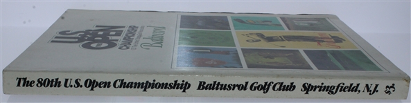 1980 US Open Program - Nicklaus Win