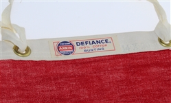 Vintage Red 7th Hole Flag