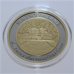 2016 Masters Tournament 80th Anniversary Ltd Ed #346/350 Coin - Magnolia Lane 