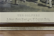 'The Golfers - A Grand Match St. Andrews' - Framed - Roth Collection