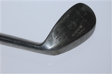 Butchart Nicholls Co. bTn Stainless 7 Mashie Niblick - Reg No. 2143 - Roth Collection