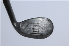 D. Kinnell Brestwick Special Smooth Face Niblick - Stewart Pipe Mark - Roth Collection