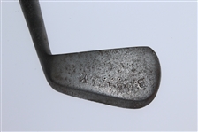 Gyroscope Mashie with Angle Striped Face - B. Heatly HC - Roth Collection