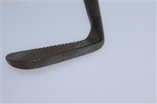Gyroscope Mashie with Angle Striped Face - B. Heatly HC - Roth Collection