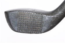 Wright & Ditson Waffle Face with Back Wood Insert - Wright & Ditson Shaft Stamp - Roth Collection