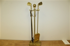 Golf Themed Fireplace Poker and Shovel Set - Roth Collection