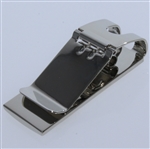 Masters Undated Silver Money Clip with Green