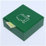 Masters Undated Silver Money Clip with Green