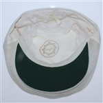 Ben Hogan Personal Signature White Linen Hat - Made Expressly for Ben Hogan Tag & Original Shipping Package 
