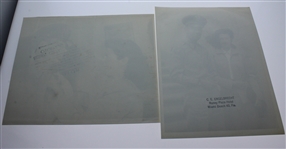 Ten Different Black and White Original Ben Hogan Personal Photos from Army Air Corps Service