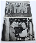 Ten Different Black and White Original Ben Hogan Personal Photos from Army Air Corps Service