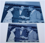 Edward Duke of Windsor Personal Low Round Scorecard & Signed Letter to Ben Hogan,  JSA ALOA