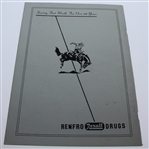 1946 Fort Worth Invitational 2nd Tournament Program-Hogan/Nelson Showdown Cover@Glen Garden