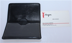 Fifteen Ben Hogan Personal Business Cards and Case
