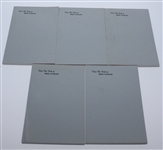 Two Ben Hogan Signature Rubber Stamp Blocks and 5 Note Pads - 'From the Desk of Ben Hogan'