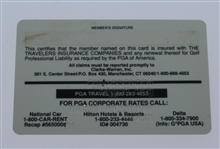 Ben Hogan's 1993 PGA Card