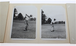 Ben Hogan's 1947 Houston Open Foldout with Original Photos
